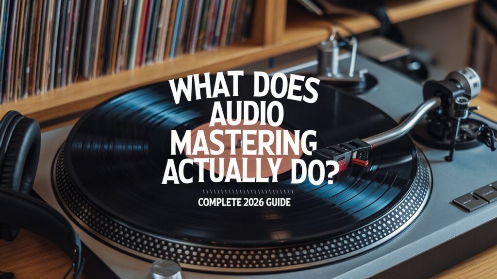 What Does Audio Mastering Actually Do? Complete 2026 Guide